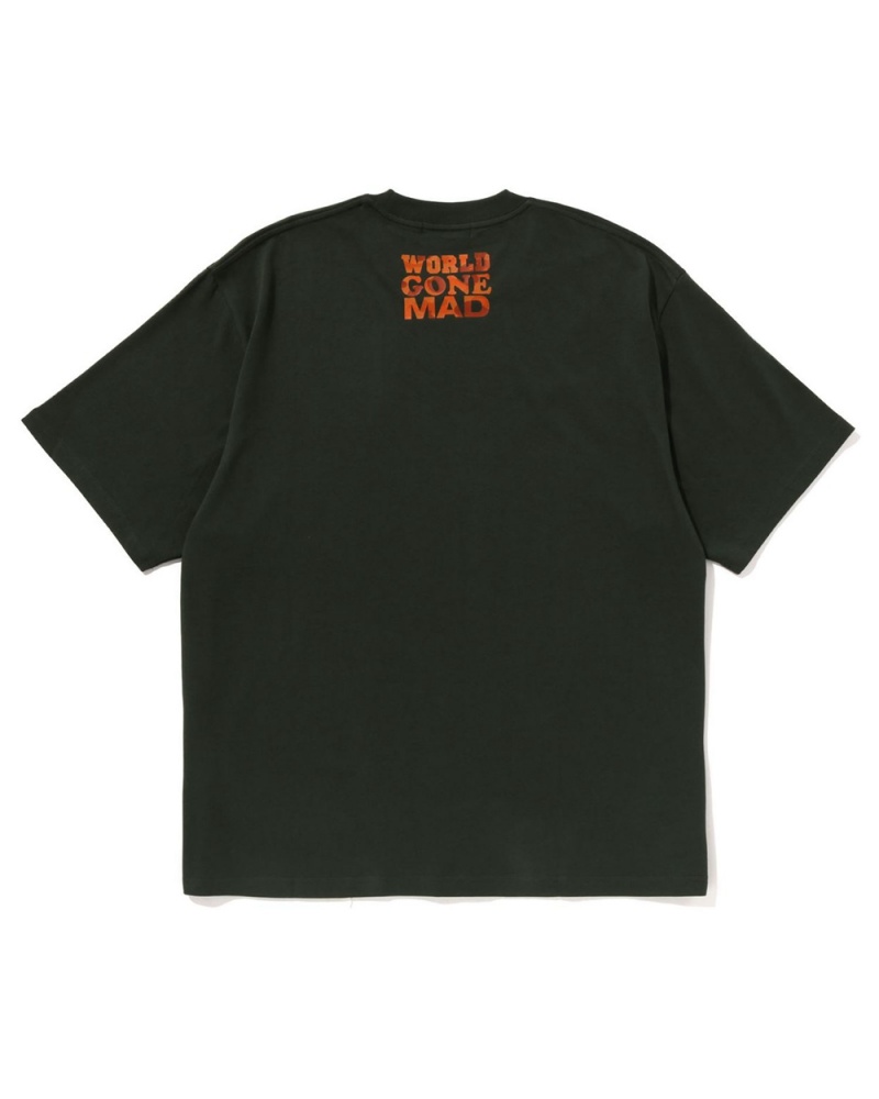 T Shirts Bape Wgm Vert Homme | WBQ-48972388